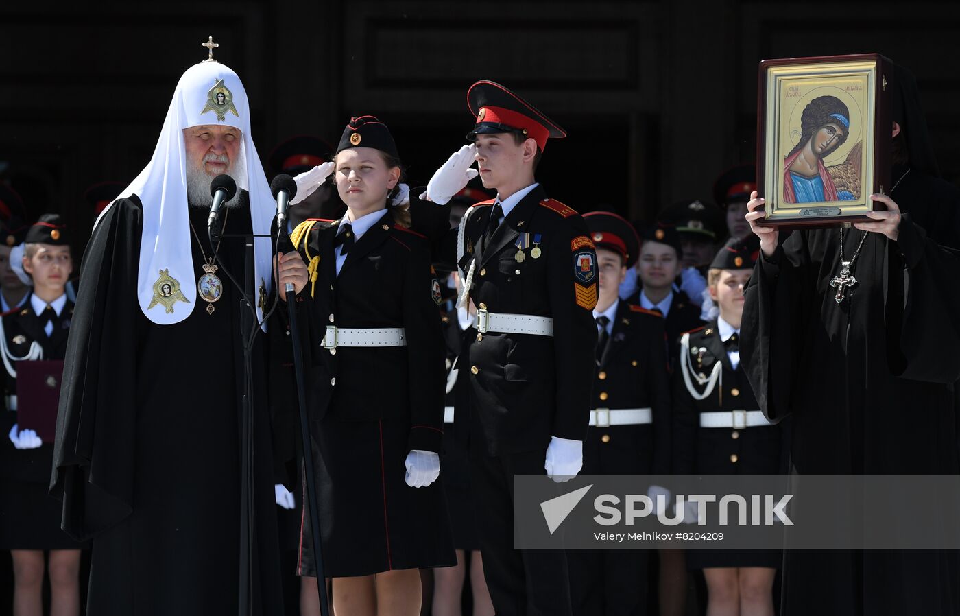 Russia Cadets Parade