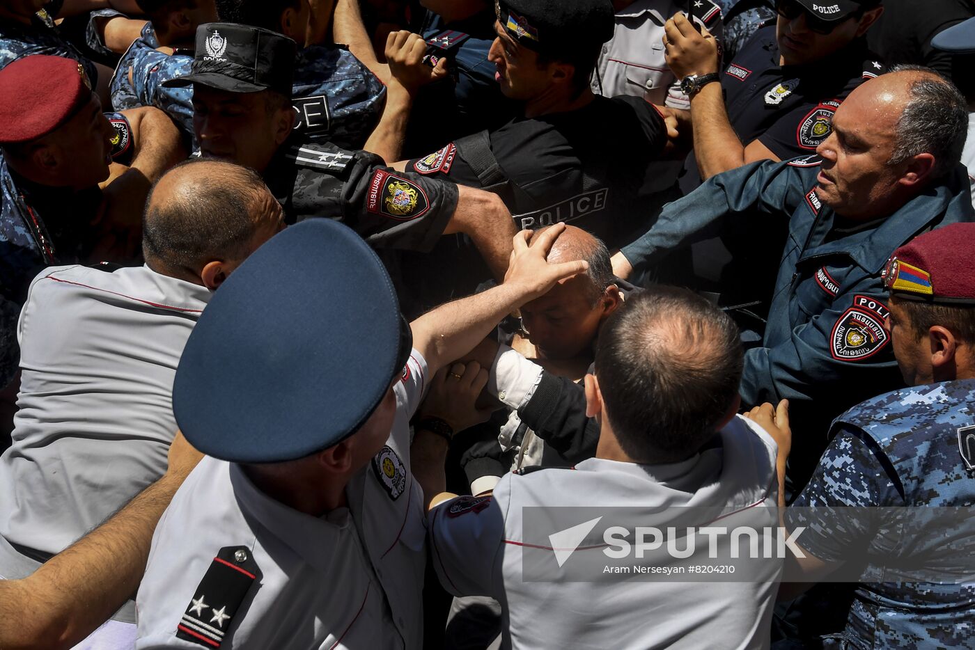 Armenia Opposition Protests