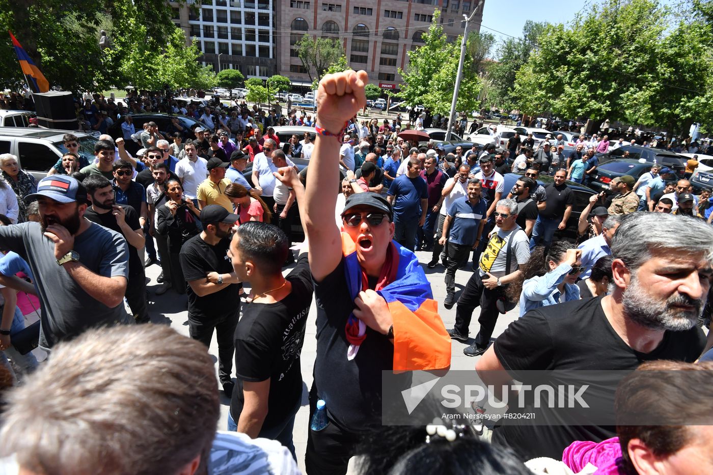 Armenia Opposition Protests