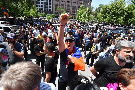 Armenia Opposition Protests