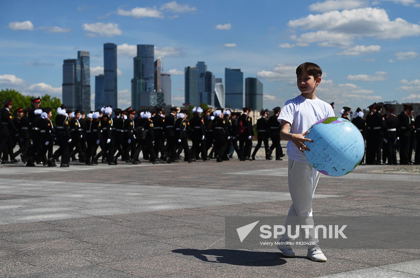 Russia Cadets Parade