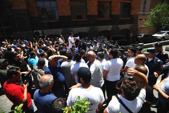 Armenia Opposition Protests