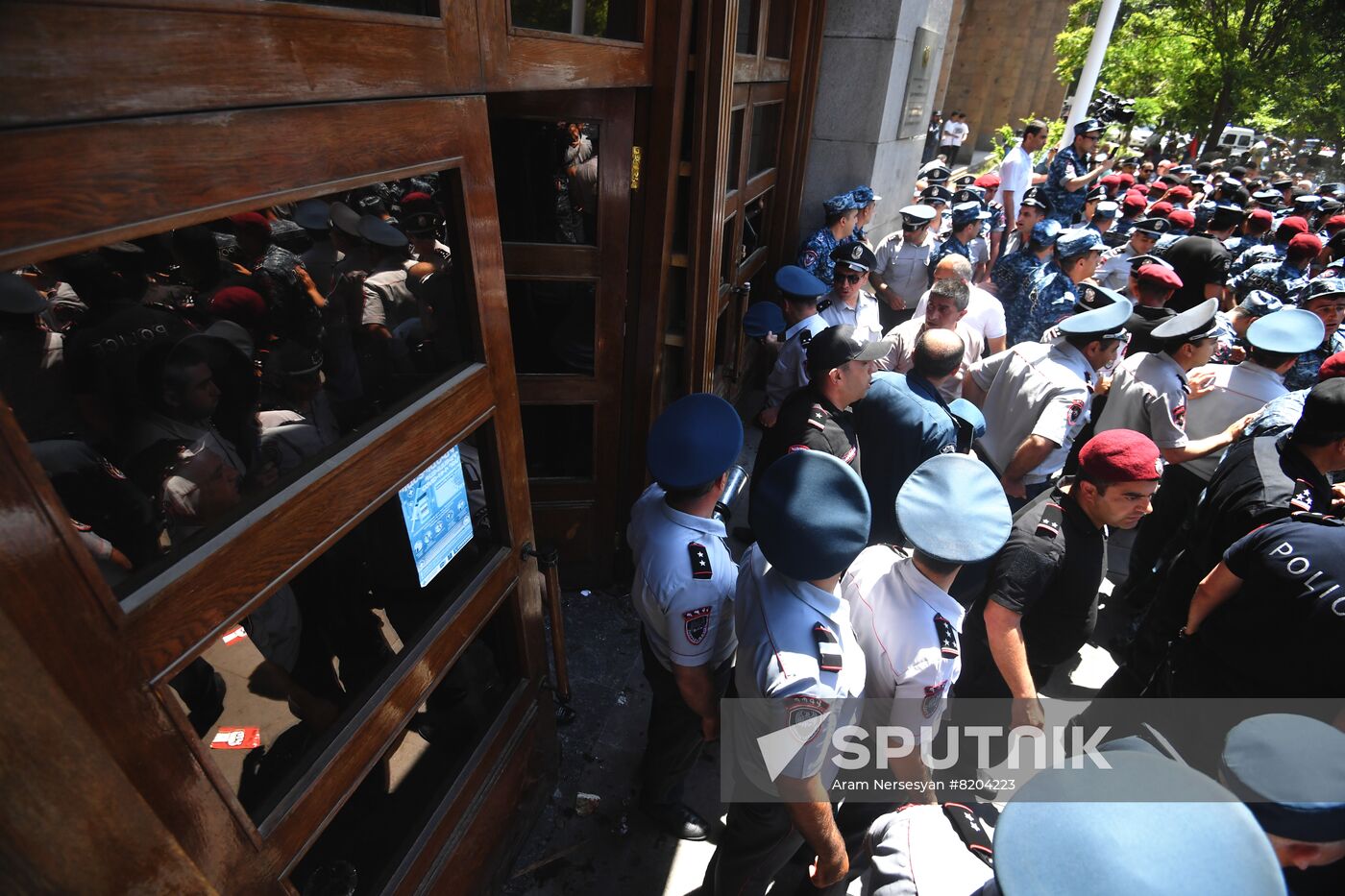 Armenia Opposition Protests