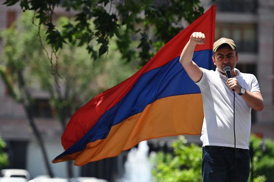 Armenia Opposition Protests