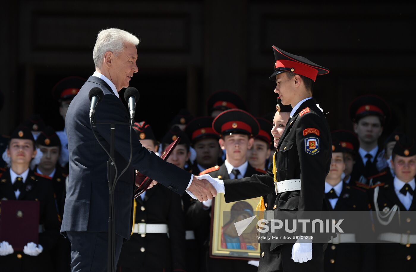 Russia Cadets Parade