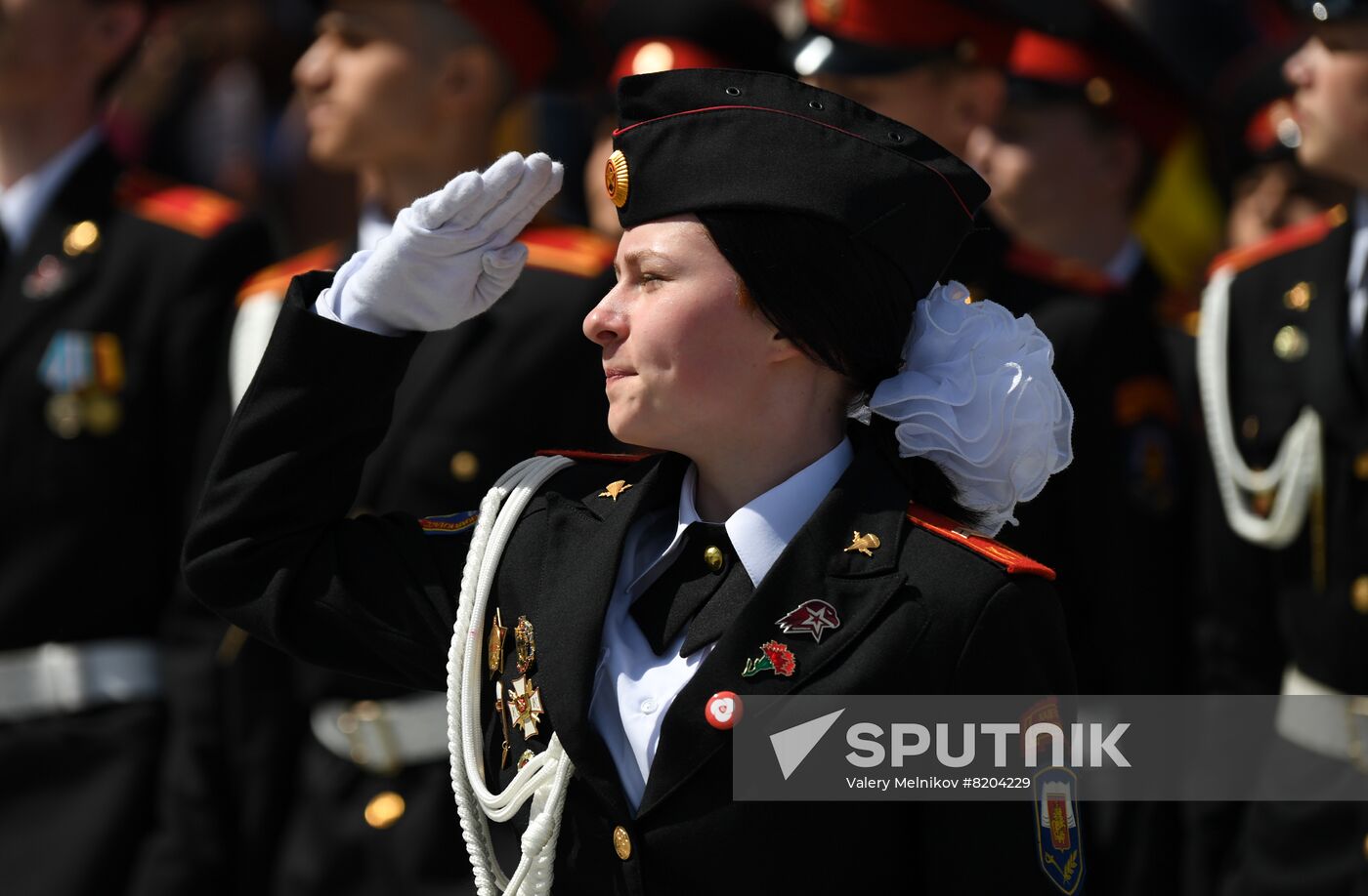 Russia Cadets Parade