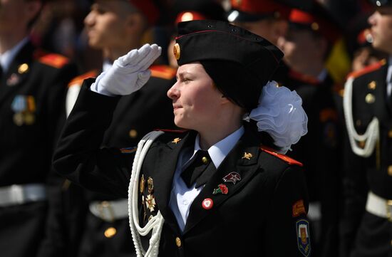 Russia Cadets Parade