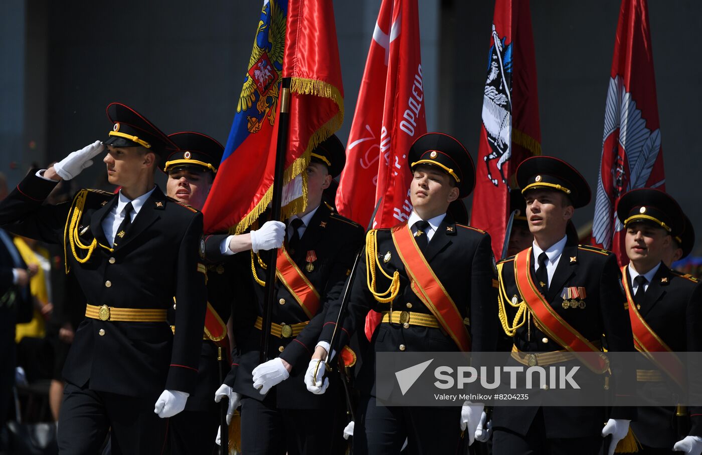 Russia Cadets Parade