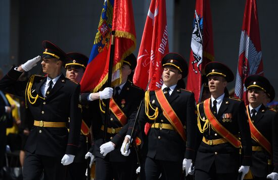 Russia Cadets Parade