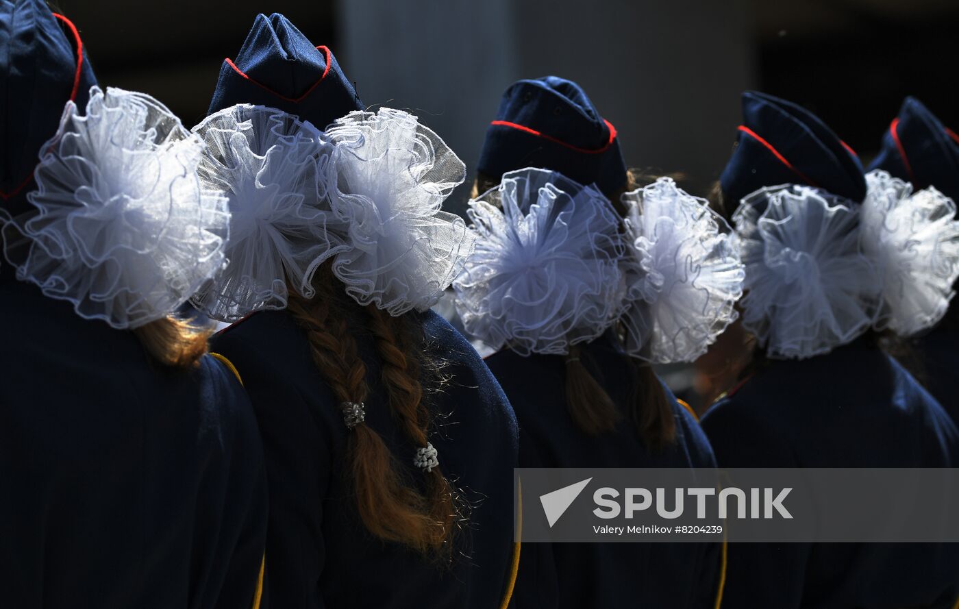 Russia Cadets Parade