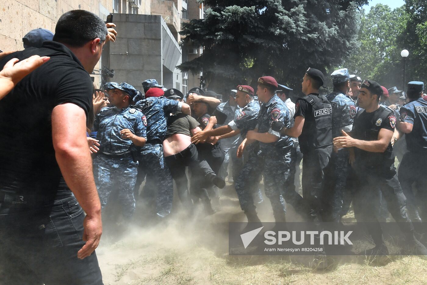 Armenia Opposition Protests