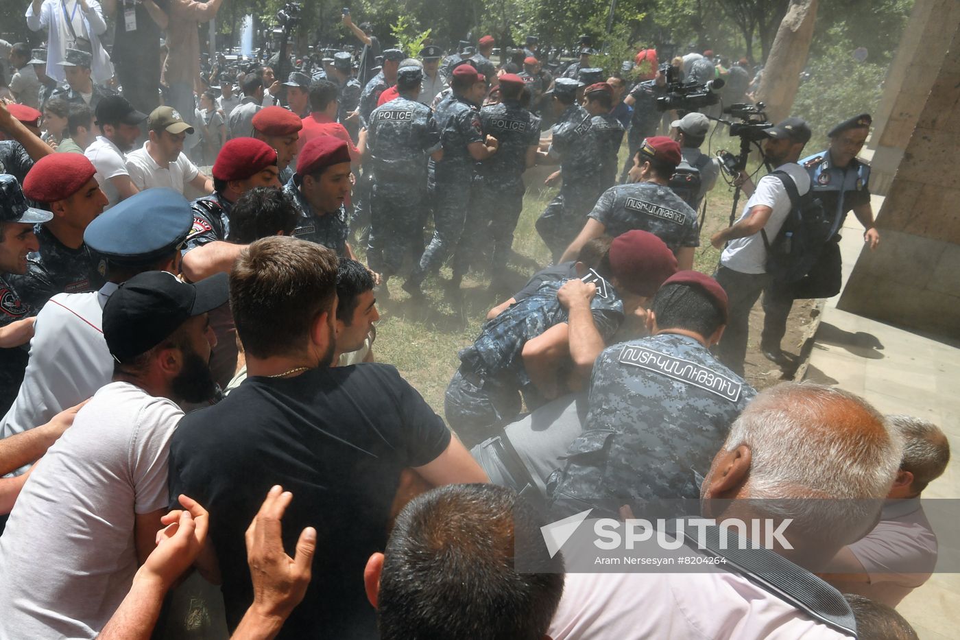 Armenia Opposition Protests