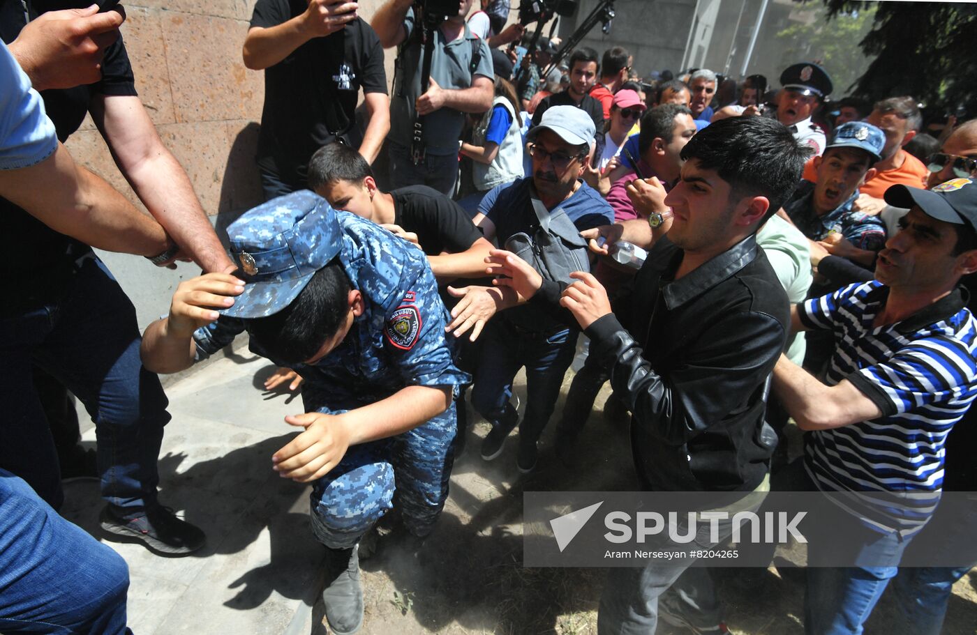 Armenia Opposition Protests