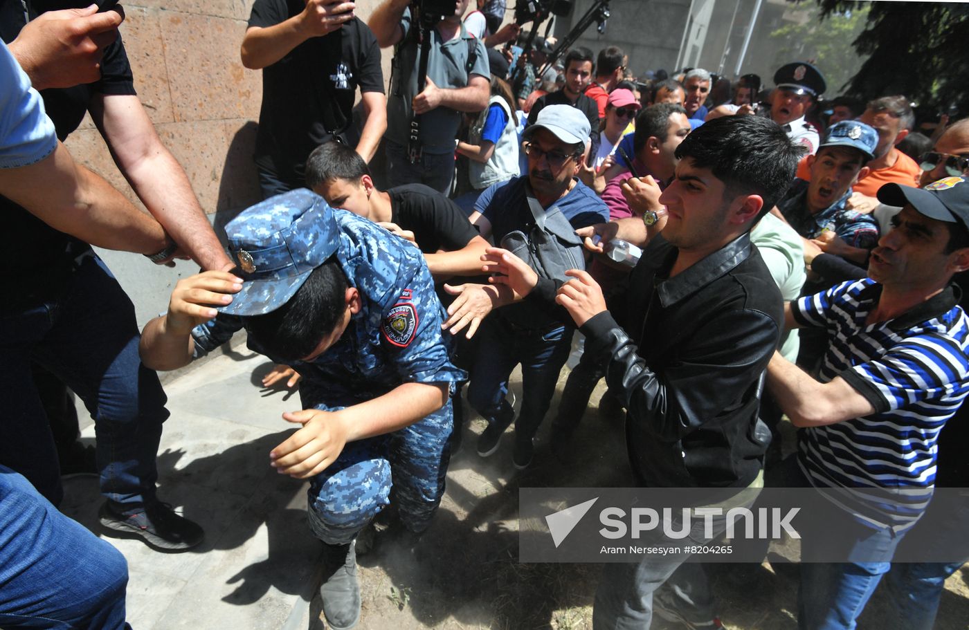 Armenia Opposition Protests