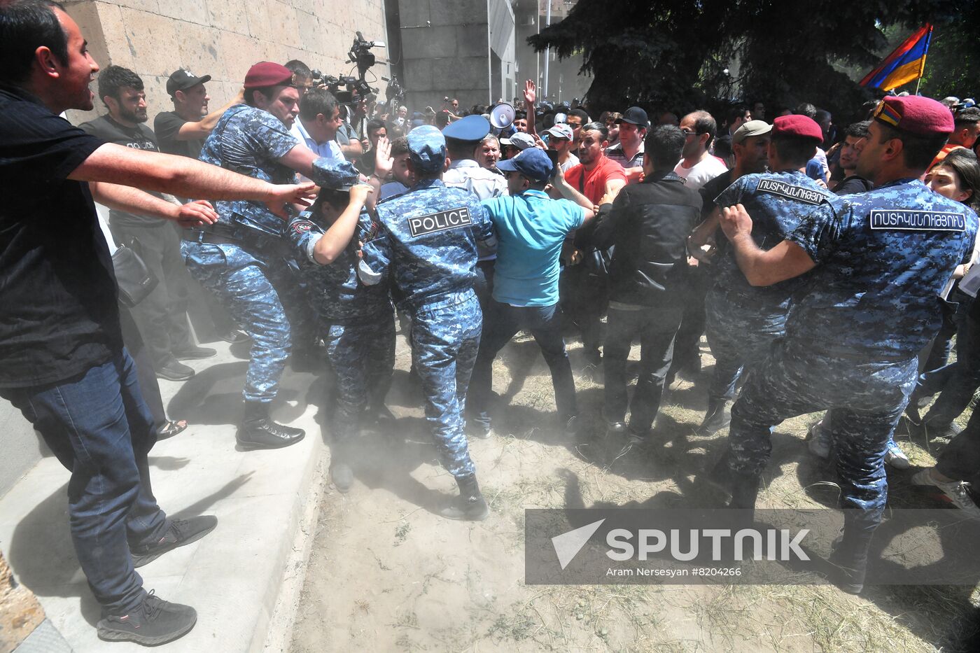 Armenia Opposition Protests