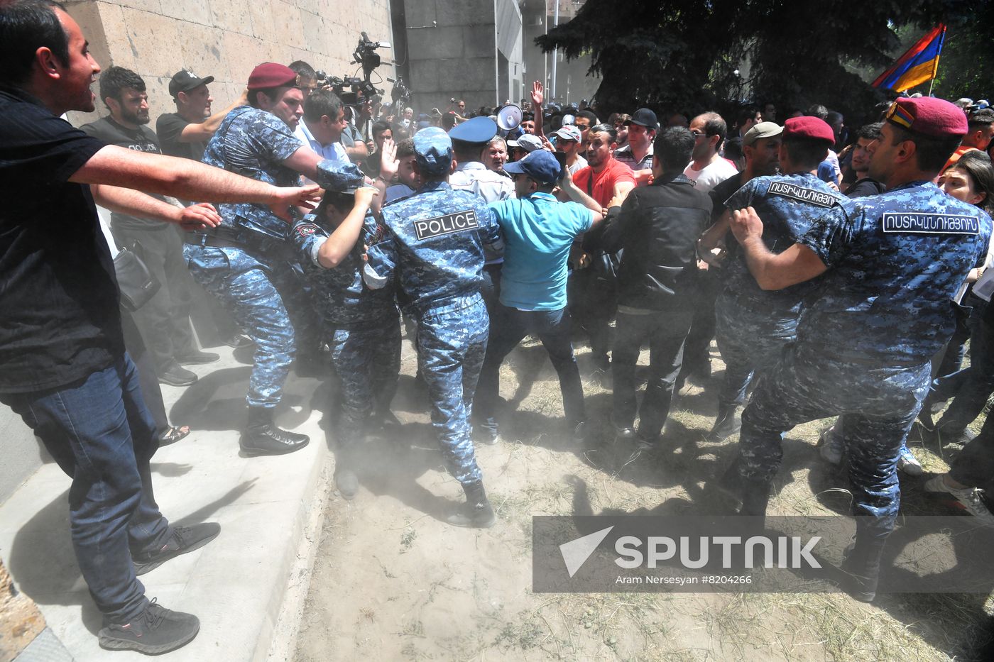 Armenia Opposition Protests