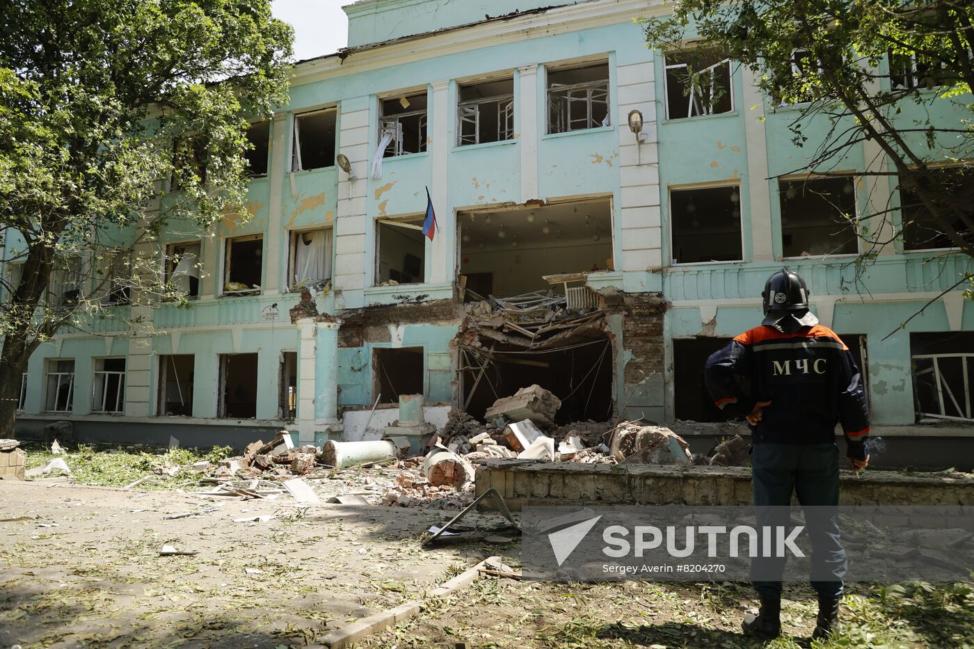 DPR Russia Ukraine Military Operation Shelling