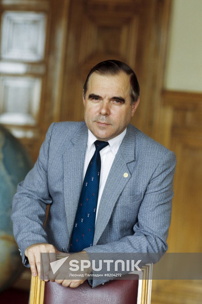 Soviet Minister of Finance Vladimir Orlov