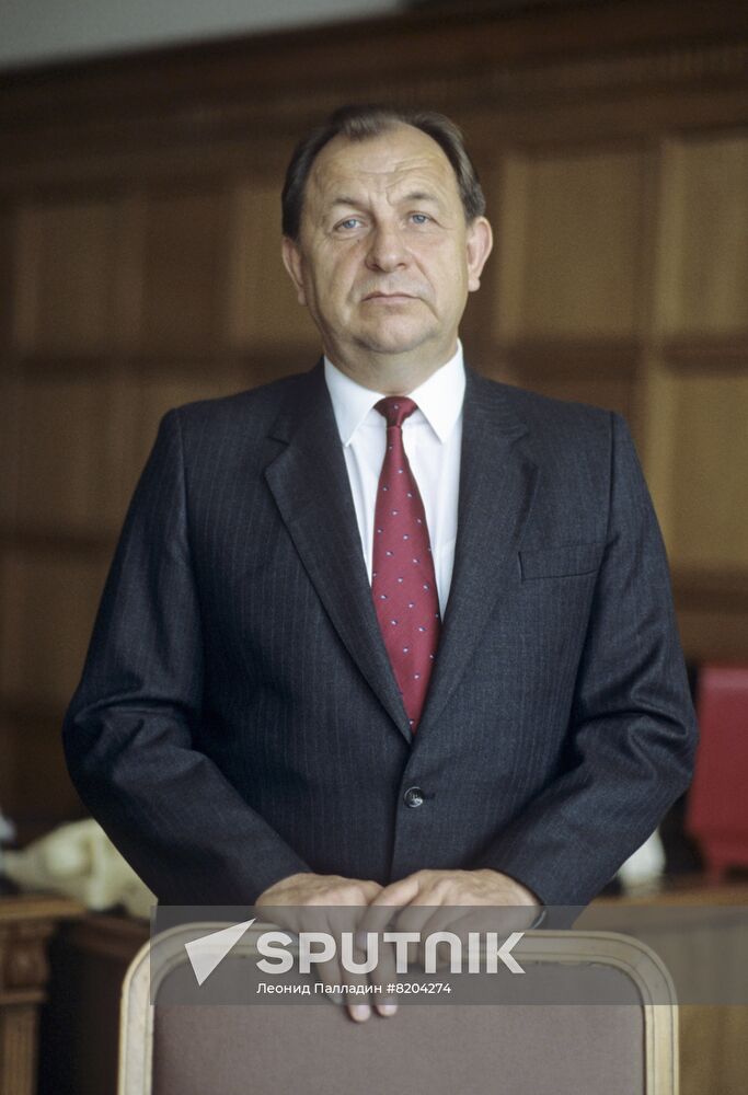Minister of Agriculture and Food of USSR Vyacheslav Chernoivanov