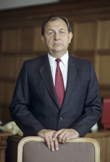 Minister of Agriculture and Food of USSR Vyacheslav Chernoivanov