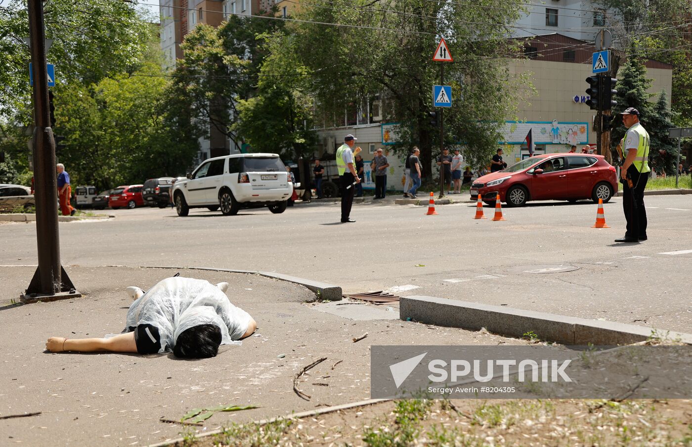 DPR Russia Ukraine Military Operation Shelling