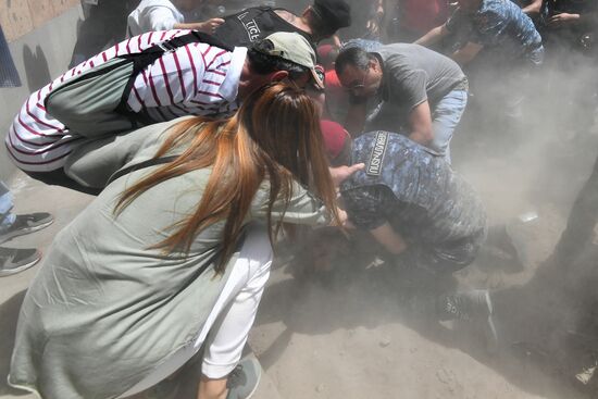 Armenia Opposition Protests