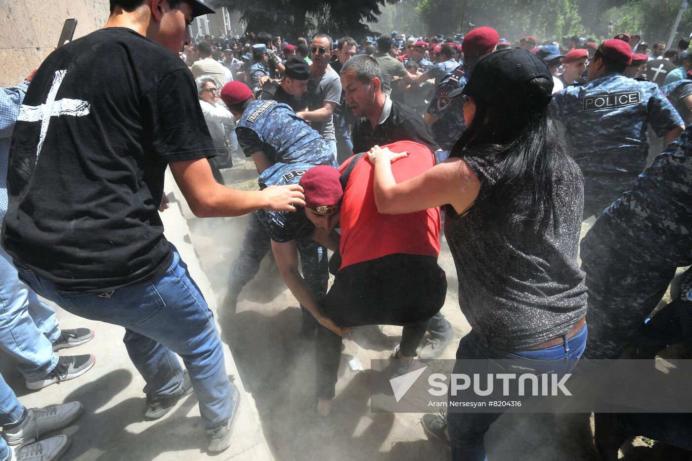 Armenia Opposition Protests