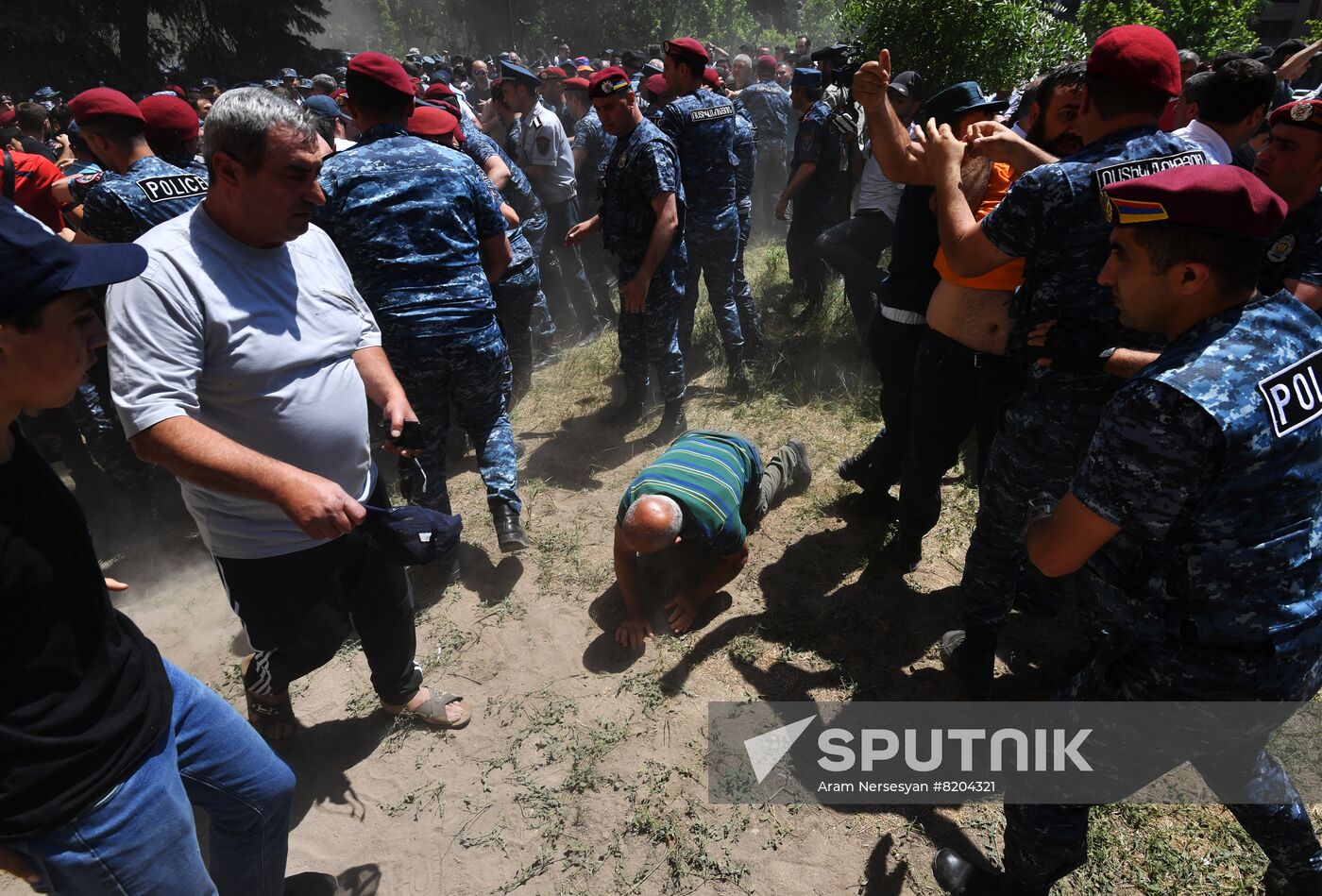 Armenia Opposition Protests