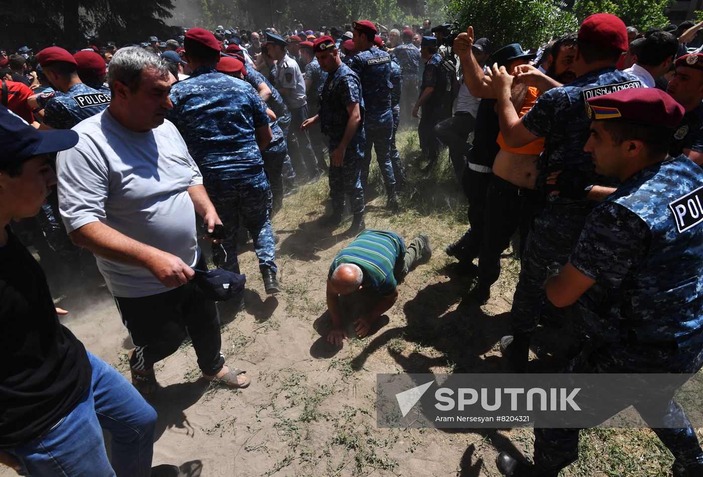 Armenia Opposition Protests