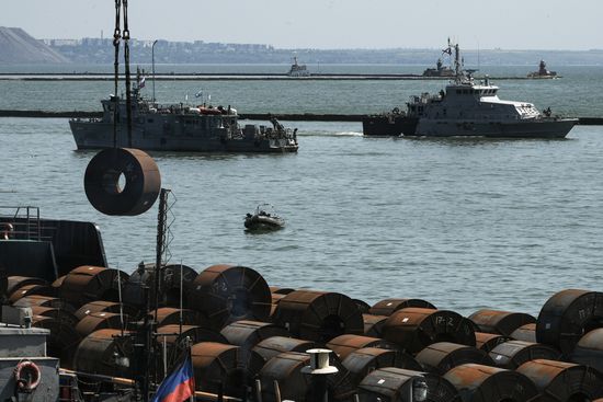 DPR Russia Ukraine Military Operation Sea Port