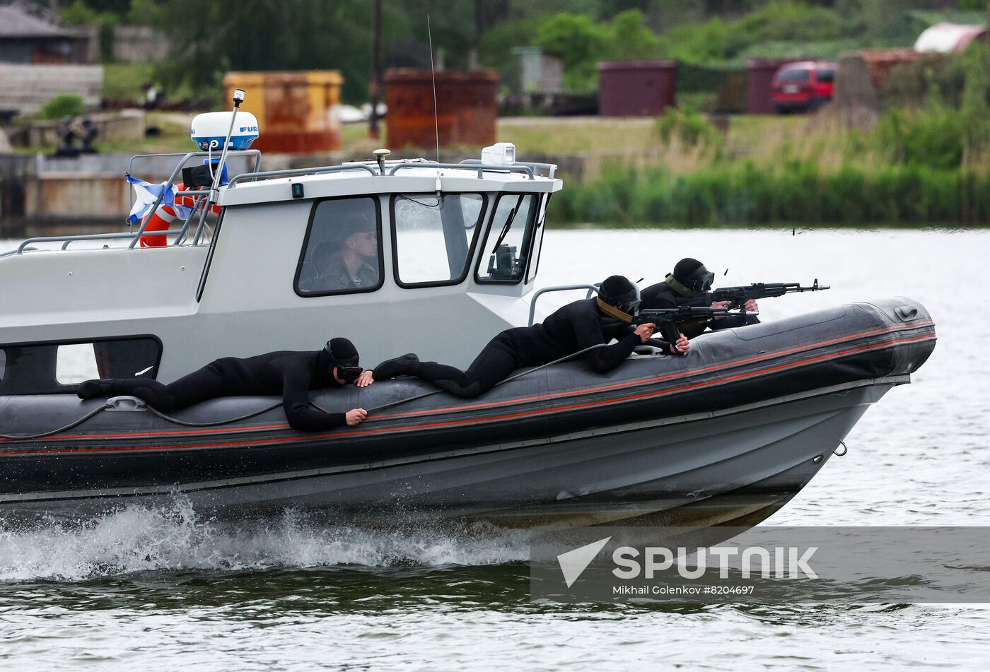 Russia Baltic Fleet Naval Drills