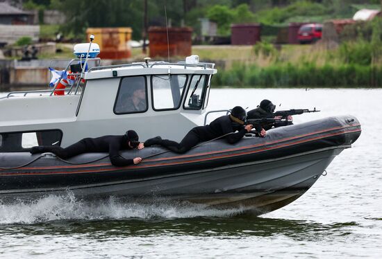 Russia Baltic Fleet Naval Drills