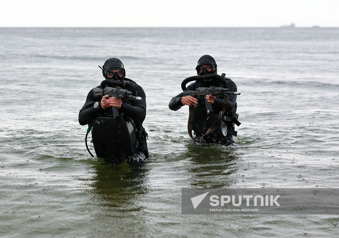 Russia Baltic Fleet Naval Drills