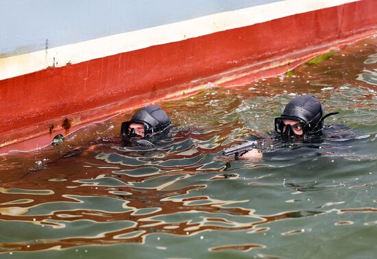 Russia Baltic Fleet Naval Drills