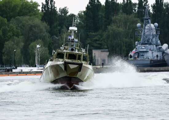 Russia Baltic Fleet Naval Drills