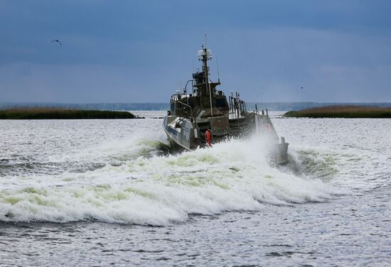 Russia Baltic Fleet Naval Drills