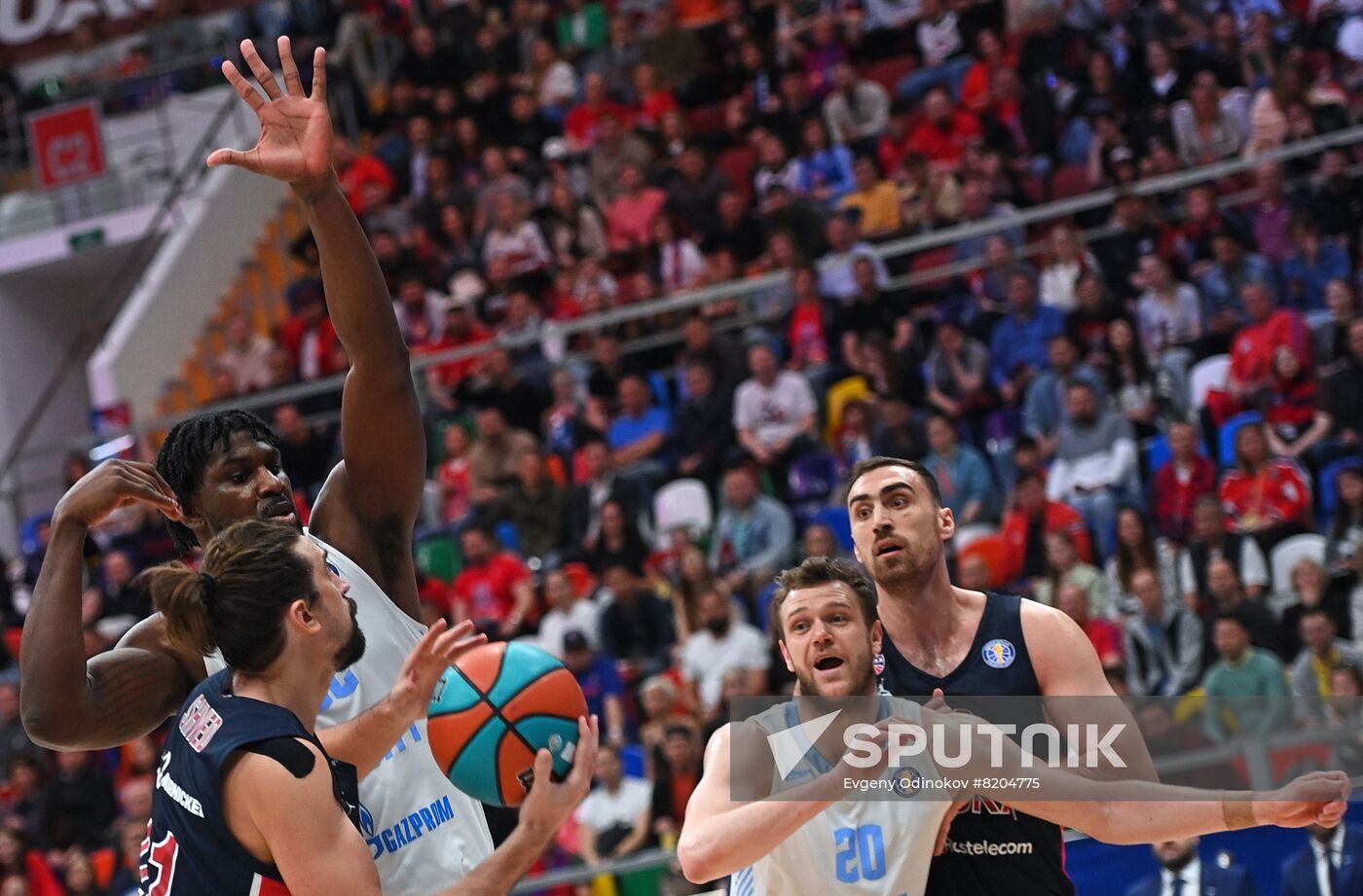 Russia Basketball United League CSKA - Zenit