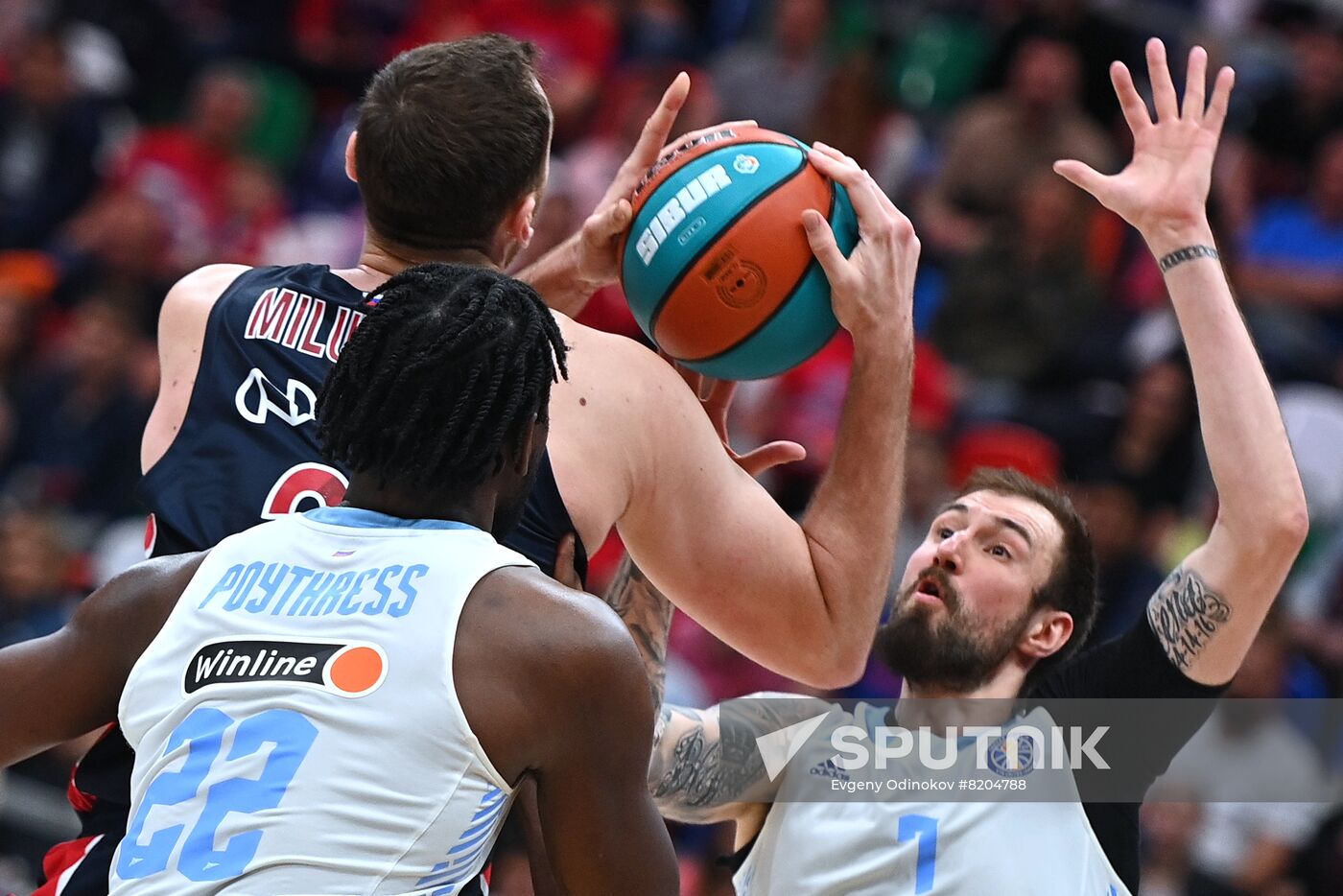 Russia Basketball United League CSKA - Zenit