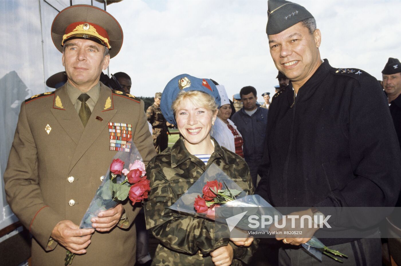 American delegation visits USSR