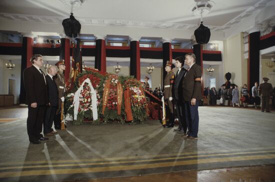 Funeral service for Soviet state figure Andrei Gromyko