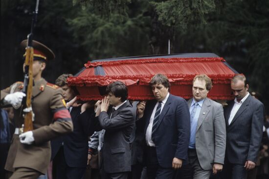 Funeral service for Soviet state figure Andrei Gromyko