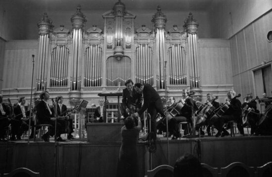 Soviet composer Alfred Schnittke