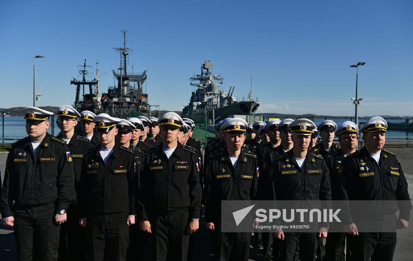 Russia Navy Northern Fleet Day
