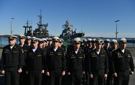 Russia Navy Northern Fleet Day