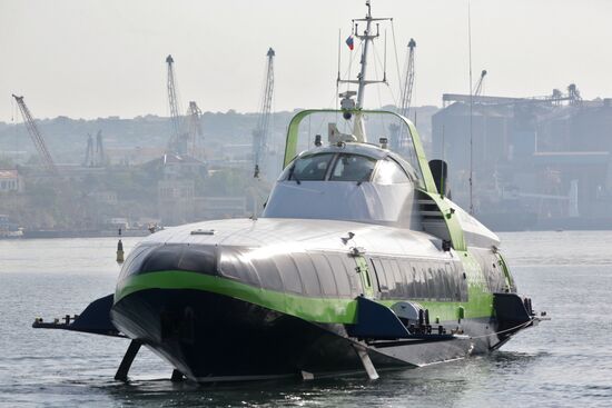 Russia Crimea Sea Transport Resumption