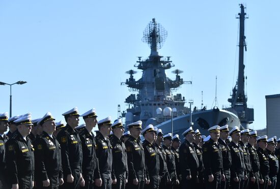 Russia Navy Northern Fleet Day