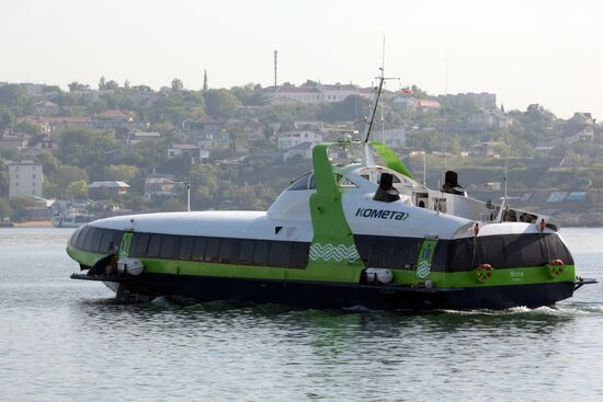 Russia Crimea Sea Transport Resumption