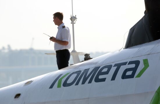 Russia Crimea Sea Transport Resumption