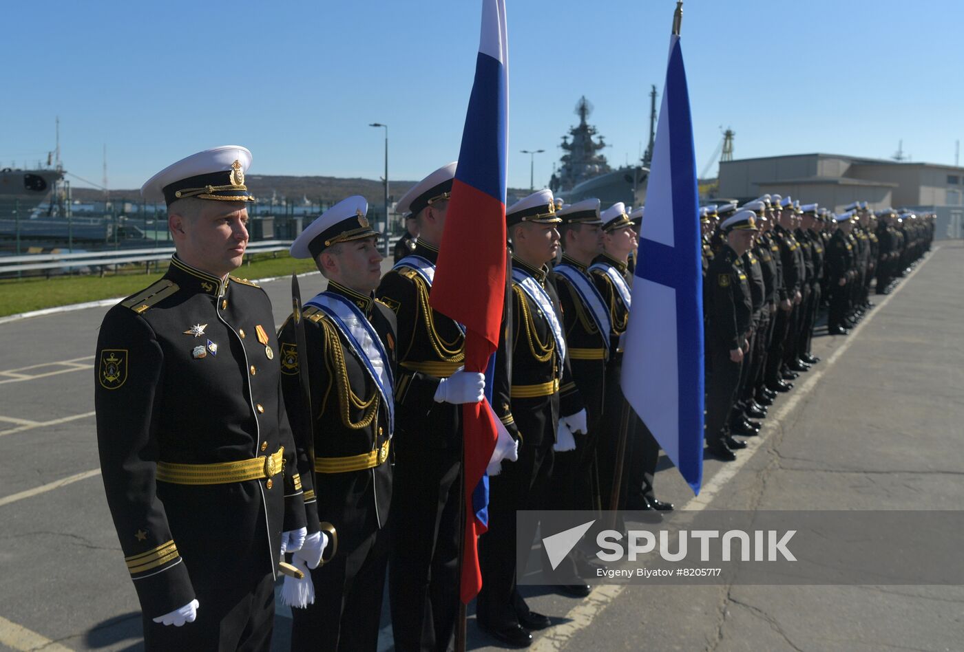 Russia Navy Northern Fleet Day