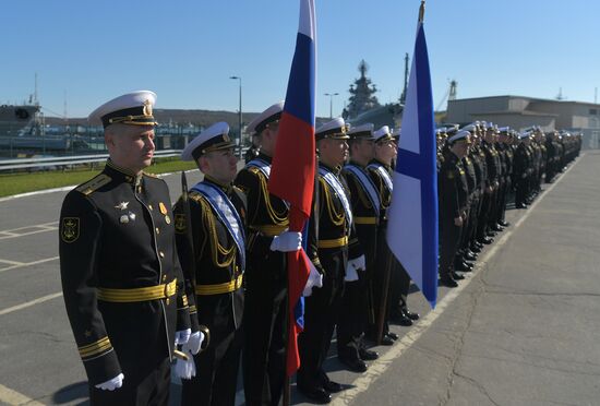 Russia Navy Northern Fleet Day